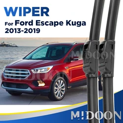 MIDOON Wiper RHD & LHD Front Wiper Blades For Ford Escape Kuga 2013 - 2018 Windshield Windscreen Front Window 28
