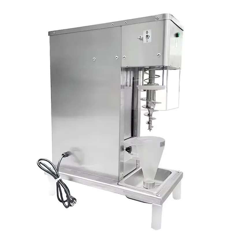 Small ice cream machine, can add fruit, frozen fruit dessert ,