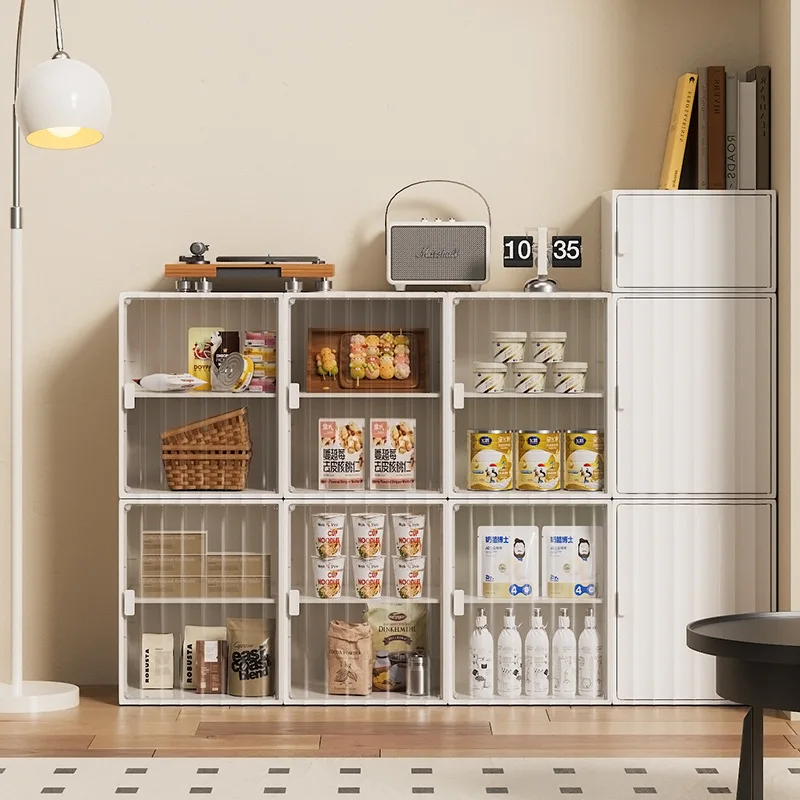 

Storage Cabinet for Snacks Clothes Toys and Miscellaneous Items Wall Mounted Organizer for Kids Room Modern Space Saving