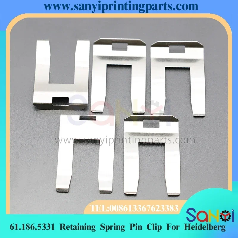 

10 шт./лот, лучшее качество 61.186.5331, удерживающий пружинный зажим для деталей печатной машины Heidelberg