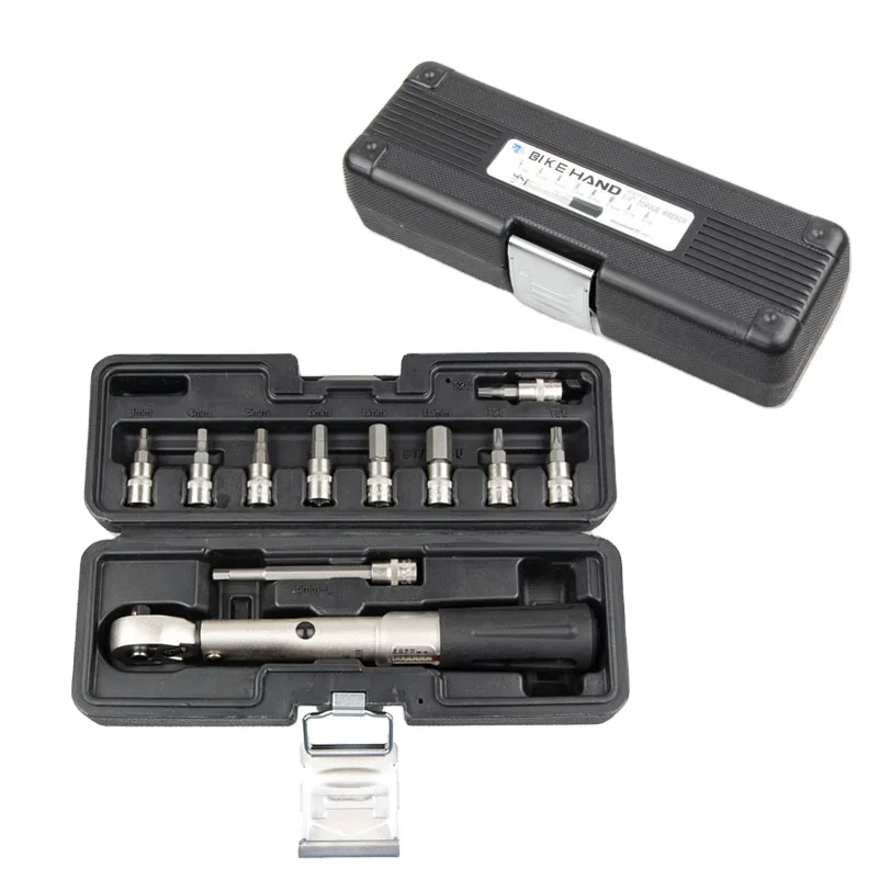 Legering Stalen Fiets Hand Reparatie Momentsleutel Groepen Tool Socket Set Fiets Gereedschap Kit