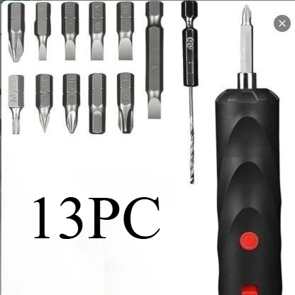 

USB Electric Screwdriver Battery Rechargeable Cordless Screwdriver Impact Wireless Screwdriver Drill Electric Screw Driver Tools
