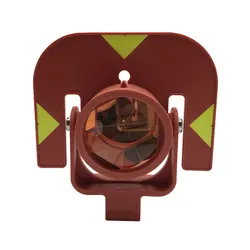 New GPR111 Red Single Prism For Leica Total Stations Prism Surveying Instrument Offset 0mm Constant With Soft Bag