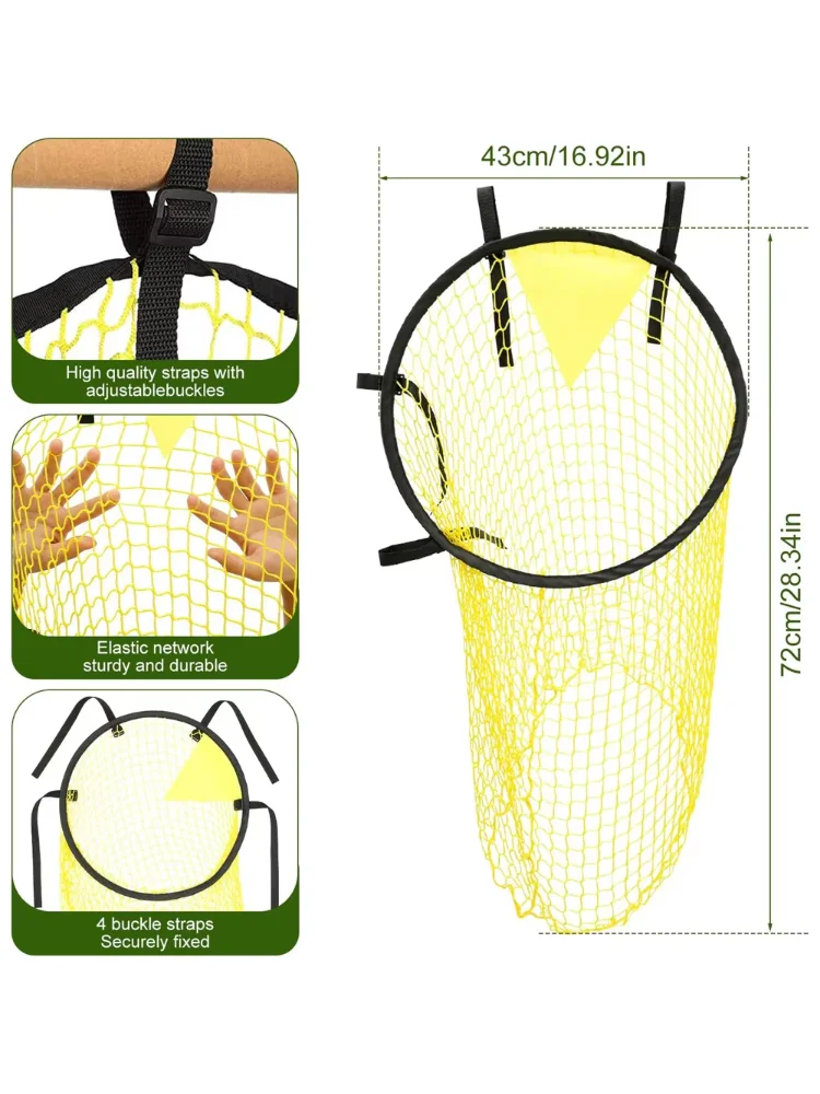 1pc Soccer Target Goal, Easy to Attach and Detach to The Goal, for Shooting Accuracy Training