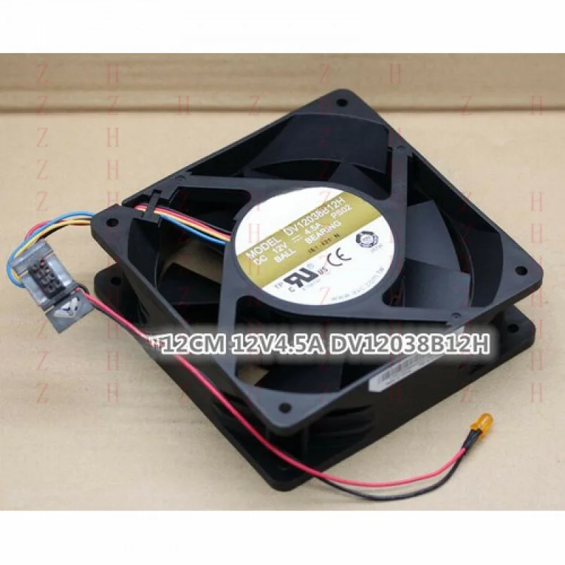 

XXZ for AVC 12038 12CM 12V4.5A DV12038B12H 4 Wire Super-violent Booster Fan