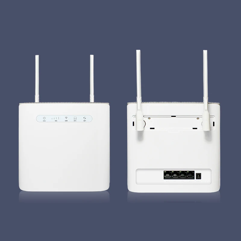 رخيصة 4G Cpe اللاسلكية Lte راوتر 300Mbps فولت Rj11 32 مستخدم مودم 3G موبايل واي فاي راوتر مع فتحة لبطاقة Sim