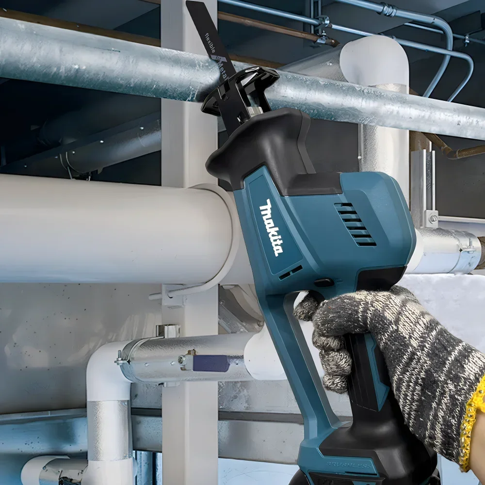 Makita DJR189 18V Electric Reciprocating Saw Cutting Wood Metal PVC Pipe Adjustable Speed And Replaceable Blade Chainsaw