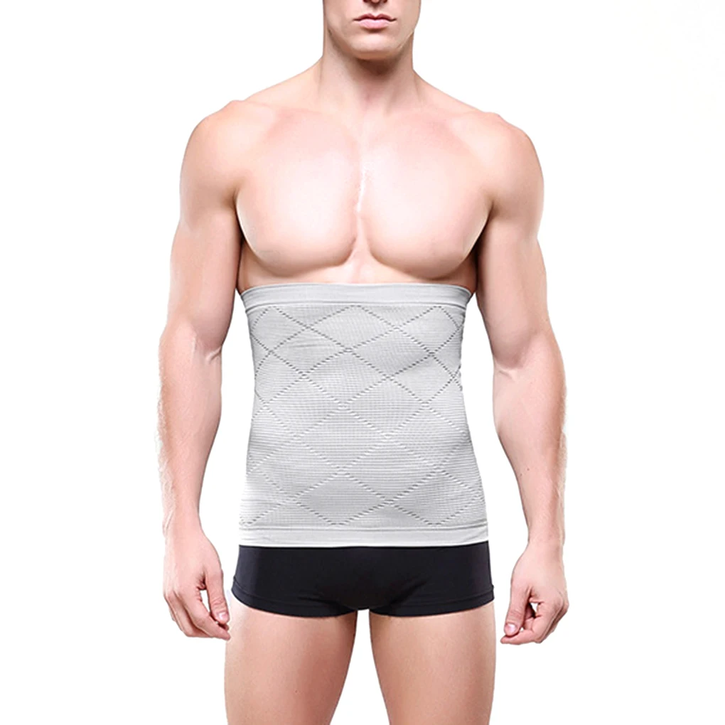 Men Belly Waist Abdomen Belt Shapewear Slim Body Shaper Compression Underwear Band