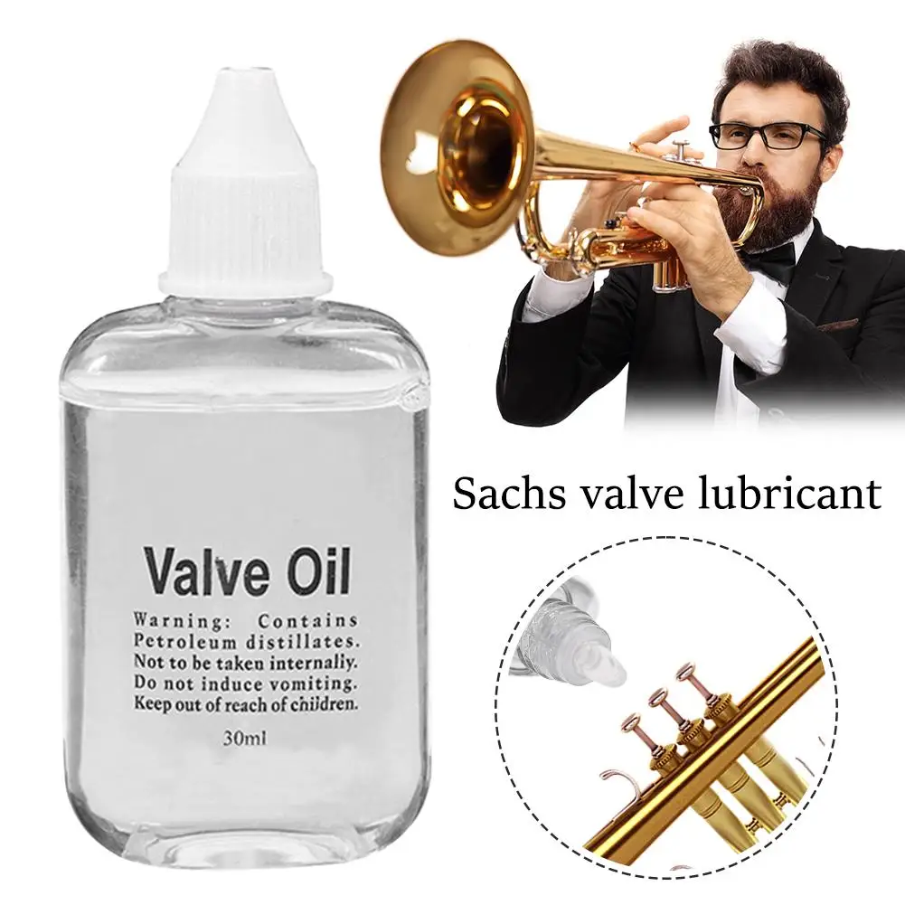 Válvula Sachs de 30ml, aceite lubricante, piezas de interruptor suave para saxofón, clarinete, flauta, trompeta, cuerno, instrumentos de latón, accesorio para saxofón K9I9