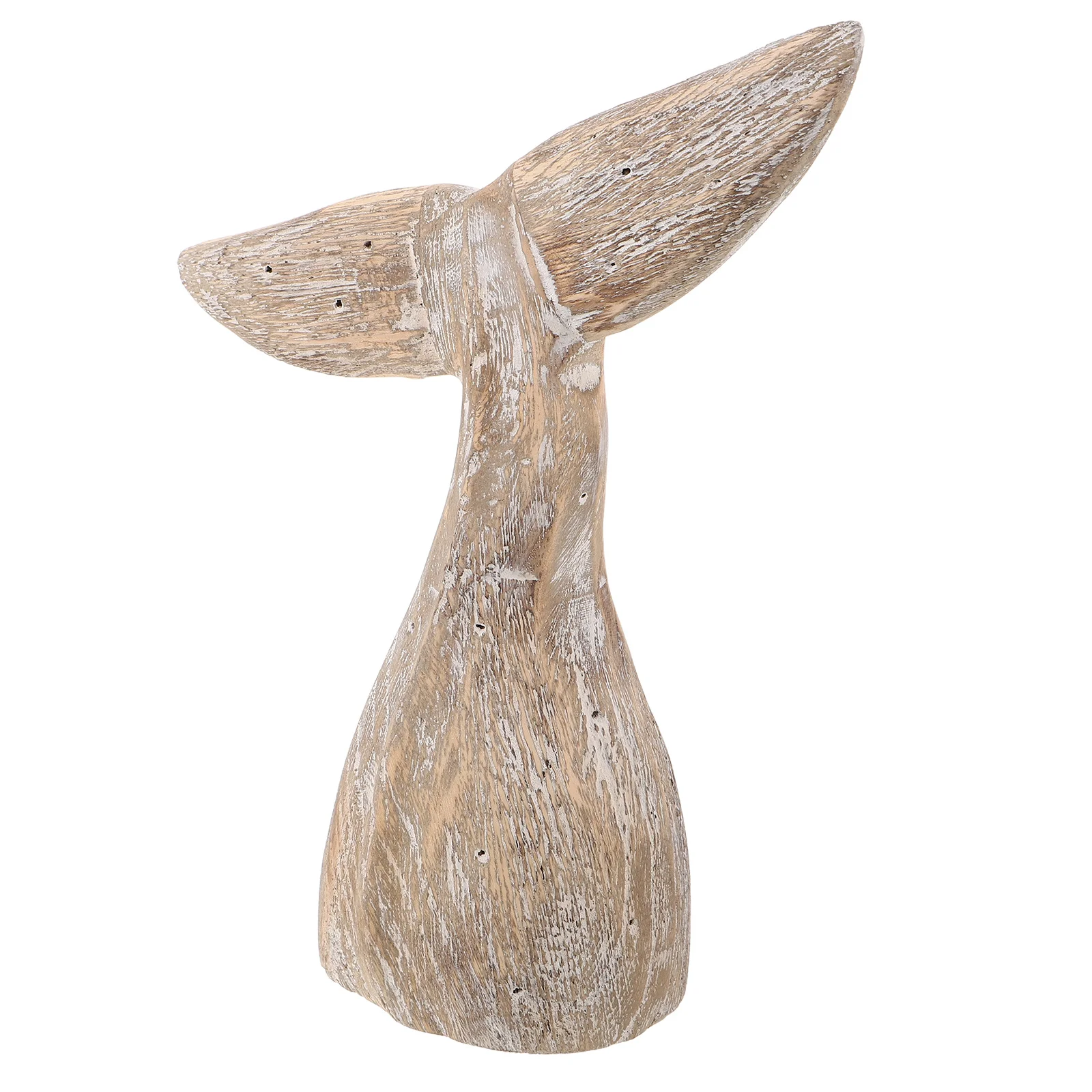 

Wooden Whale Tail Ornament Tabletop Nautical Wooden Whale Nautical Decoration Beach Themed Coastal Decor Nordic Style Artwork