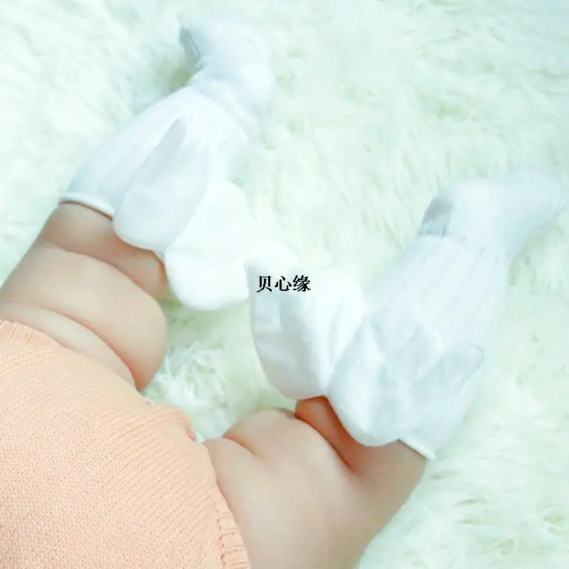 newborn socks anti-slip Creative children\'s lovely angel wings socks toddler boy girl cotton socks private floor sock