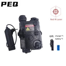 Warrior PEQ NGAL DBAL A2 MAWL C1 scatola Laser fittizia caccia Airsoft arma scatola decorativa nessuna funzione custodia per batteria adatta a guida da 20mm