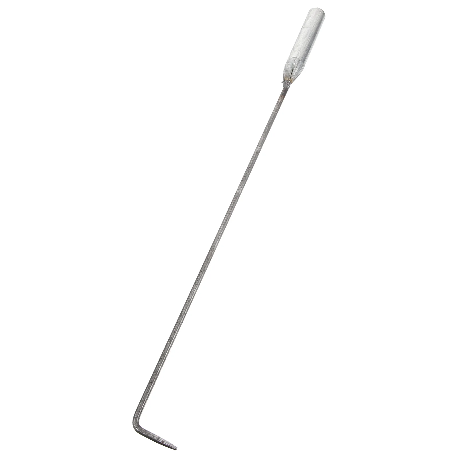 Forged Fireplace Tools Campfire Poker Coal Hook Pits outside Outdoor Iron Tongs