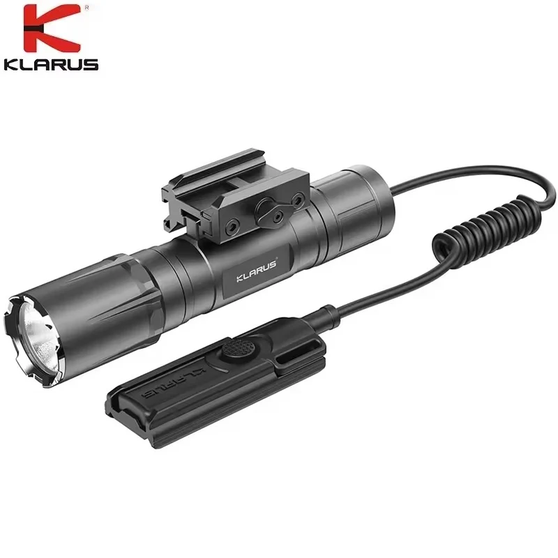 Klarus GL4 3300 Lumens 370 Meters USB Type C Rechargeable Tactical Flashlight Rail Light Torch Kit