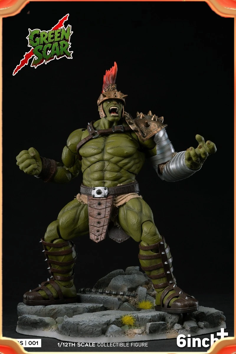 6inchplus Greenscar Hulk 1/12 Action Figure - AliExpress 26