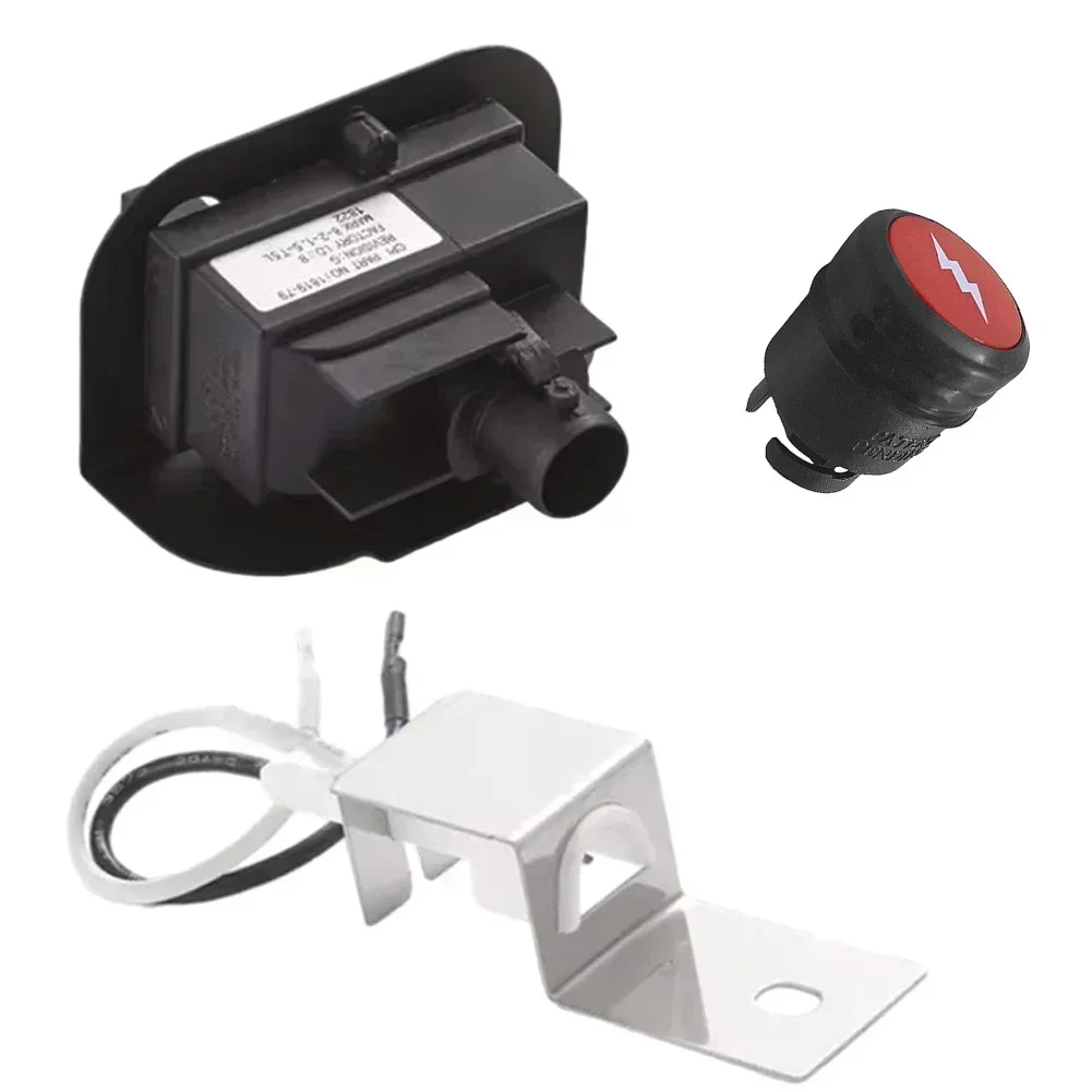 Weber Grill Ignition Kit Q120 Q220 80475 Gas Grill Replacement Ignition Kit Outdoor Picnic Barbecue Grill Ignition Kit
