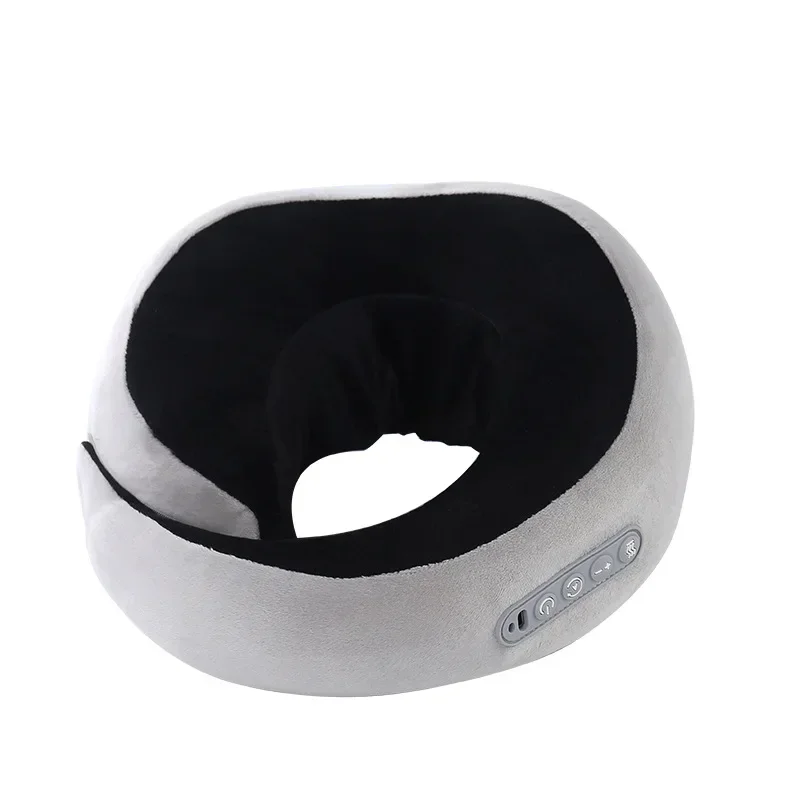 

-Cervical Support Massage Instrument U-Shaped Shoulder Neck Massage Pillow Multi-Function Rechargeable Portable Neck Massager