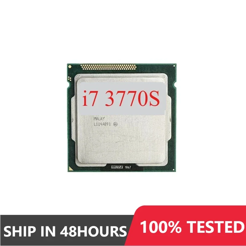 1pcs/lot perfect test Core i7-3770S i7 3770S 3.1GHz Quad-Core LGA 1155 cpu processor