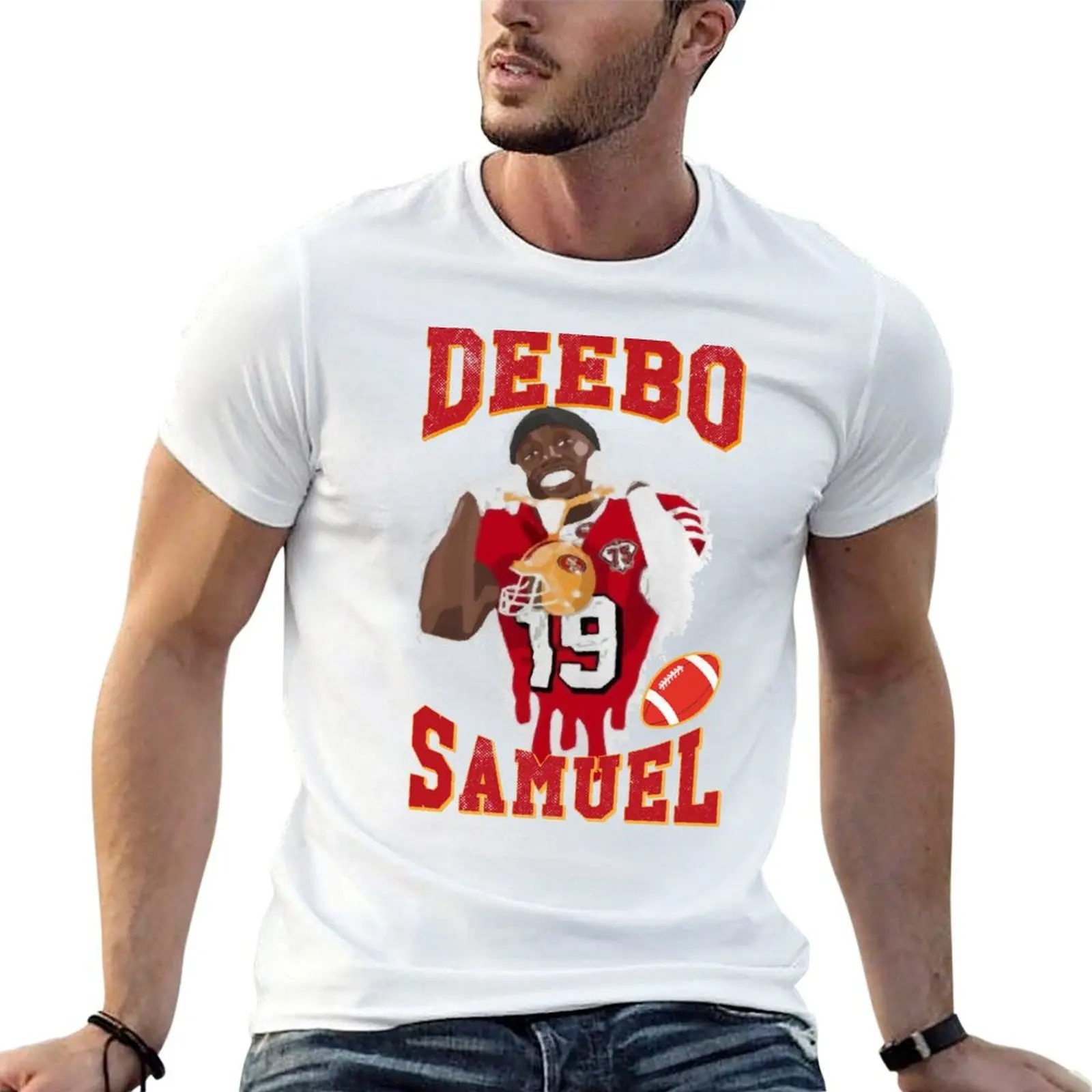 Deebo Samuel is back T-Shirt summer clothes gifts for boyfriend funny t shirts for men