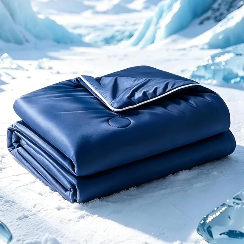 

SheRest Cooling Comforter，Lightweight Breathable Cool Quilt for Hot Sleepers, Prevent Night Sweats, Soft Comfortable All Season Cooling Bed Blanket for Summer