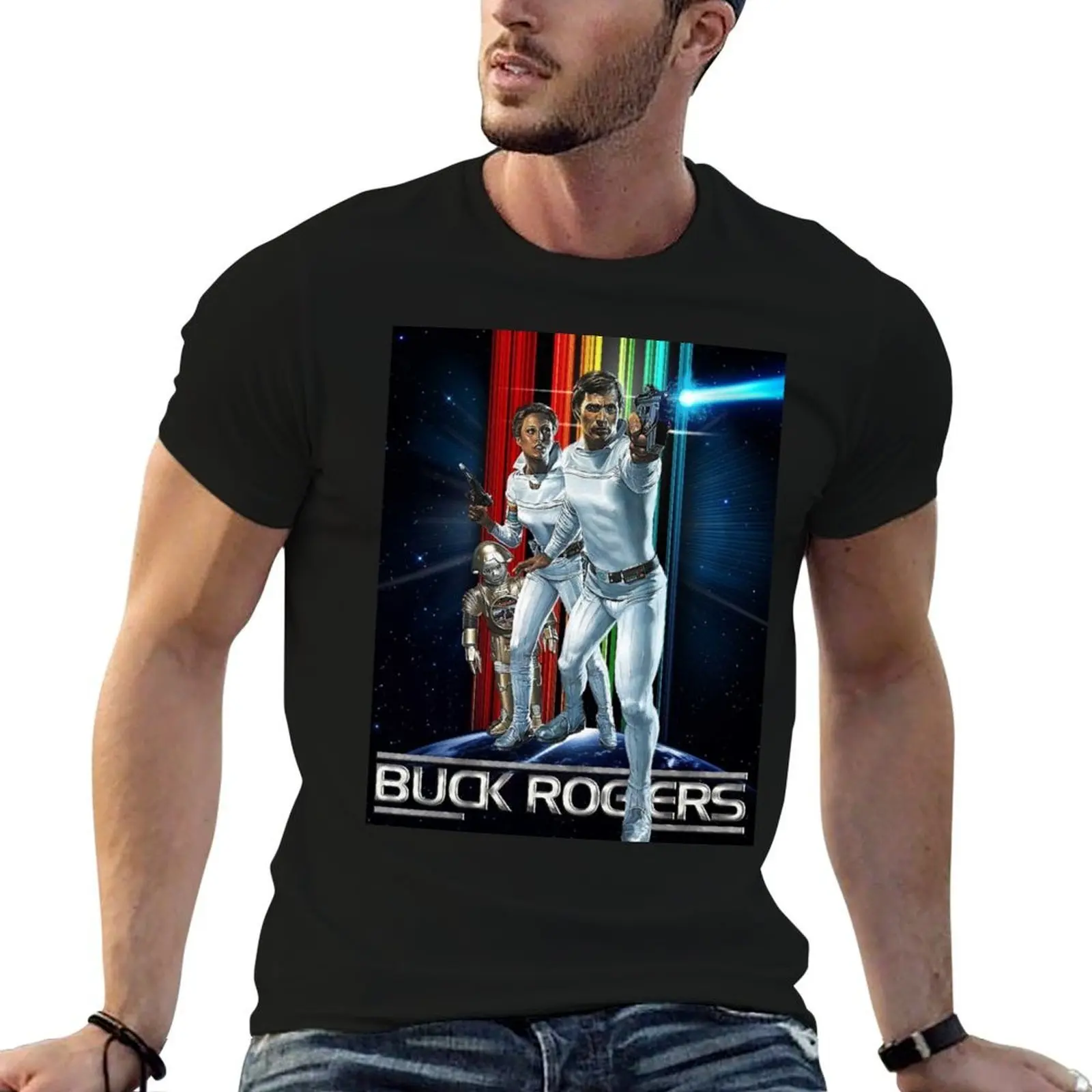 

Buck Rogers in the 25th Century T-Shirt cotton t shirts man 100% man t shirt graphic T-Shirt