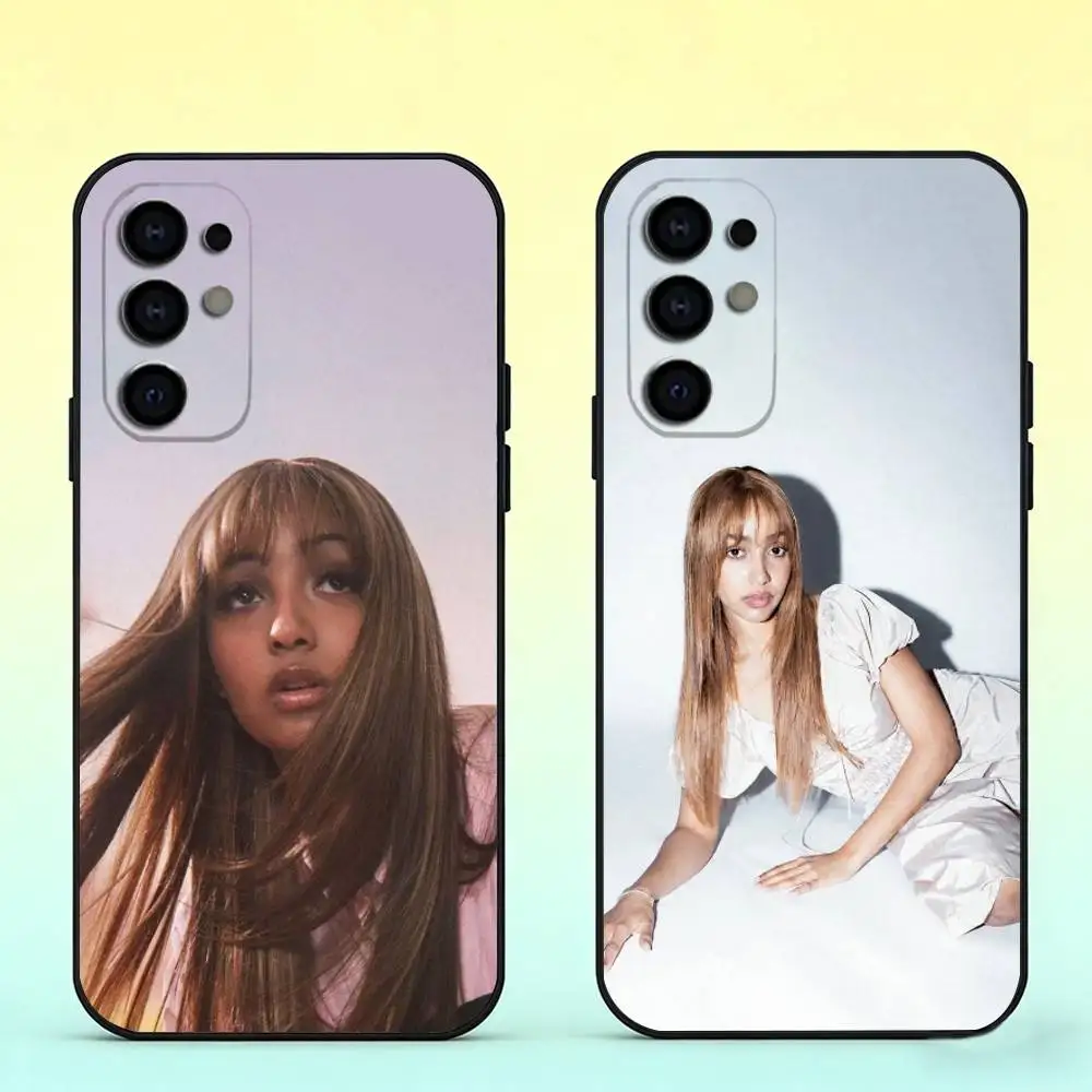 Street Mix PinkPantheress Phone Case Black Silicone Soft For Samsung S25,S24,S21,S22,S23,S30,Ultra,S20,Plus,Fe,Lite