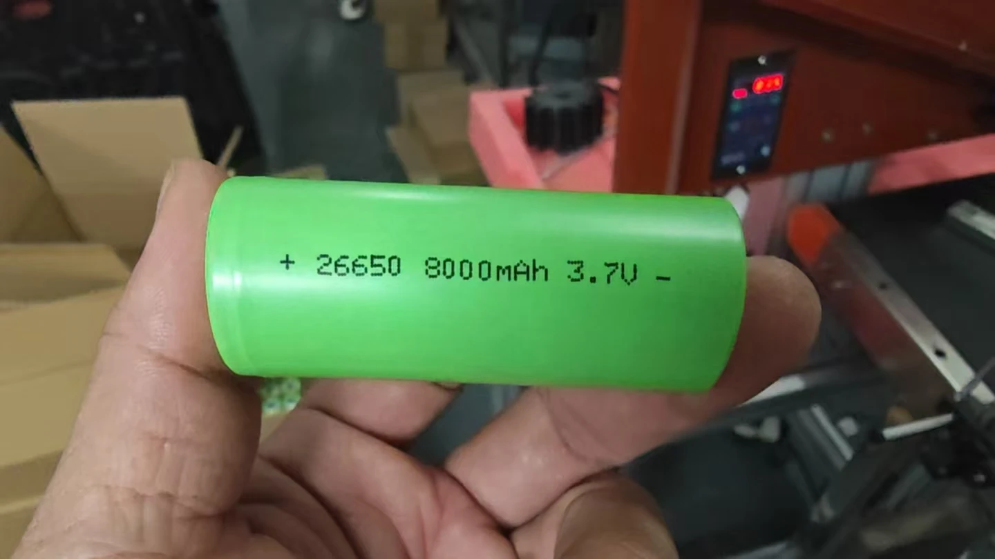 Buy More Will Cheap Original Genuine 26650 Lithium Battery 8000mAh 3.7V Flat Head Discharge Power Lithium Battery Full Capacity