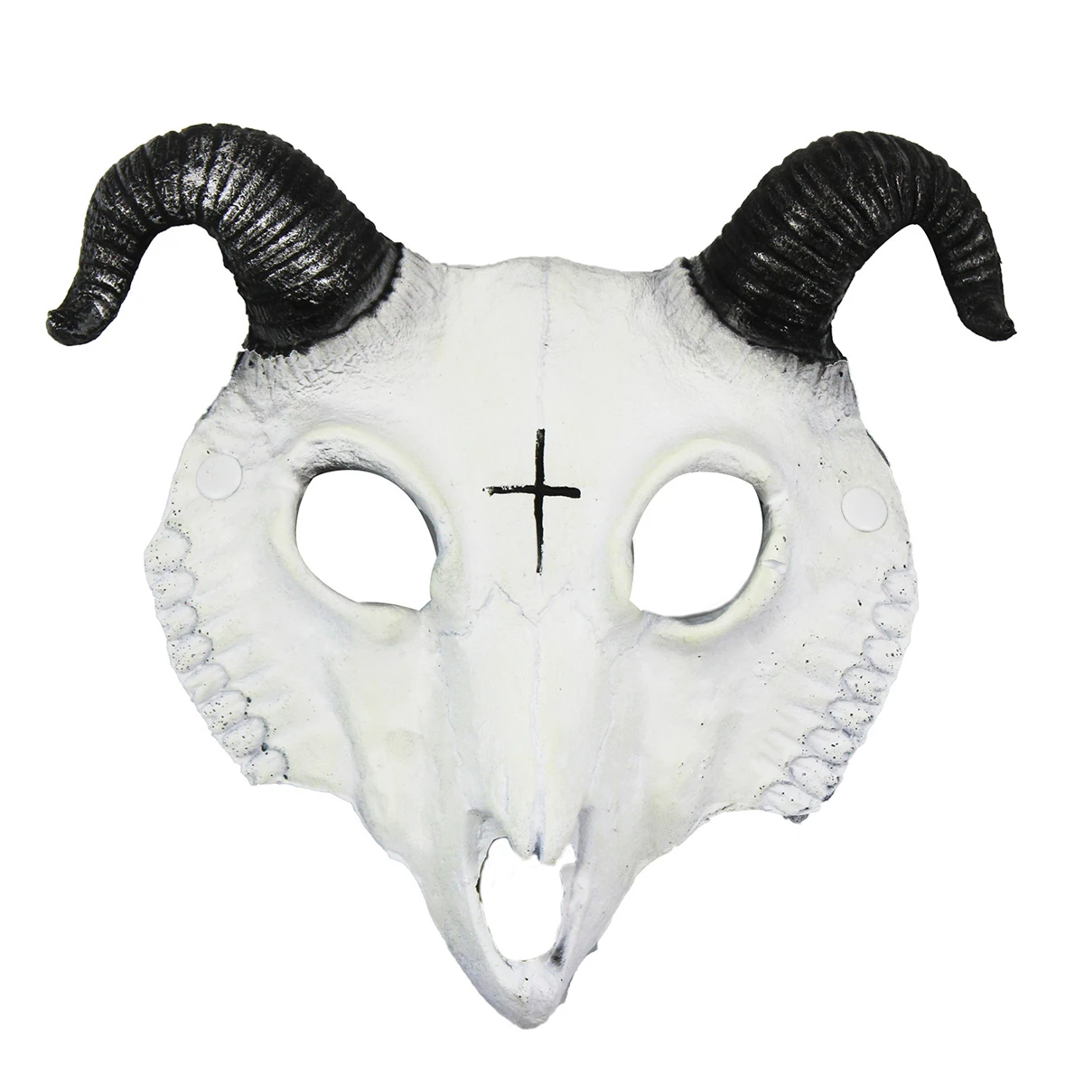 Halloween skeleton mask hood hood costume props PU material