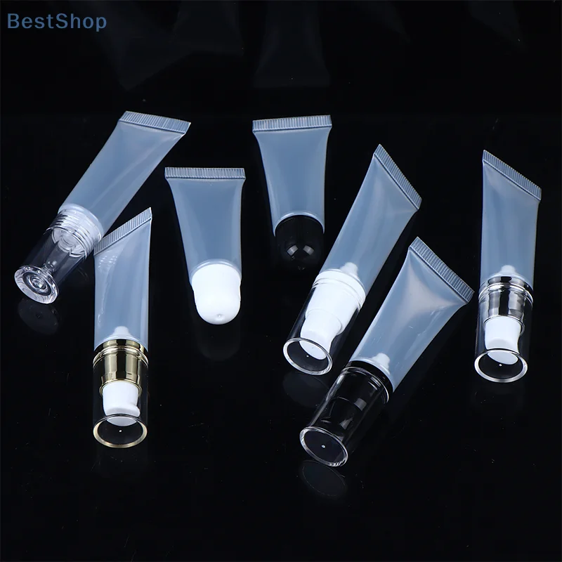 ( ● ' ◡ ' ● )@( ● ' ◡ ' ● ) Nachfüllbare, durchsichtige Quetschröhrchen