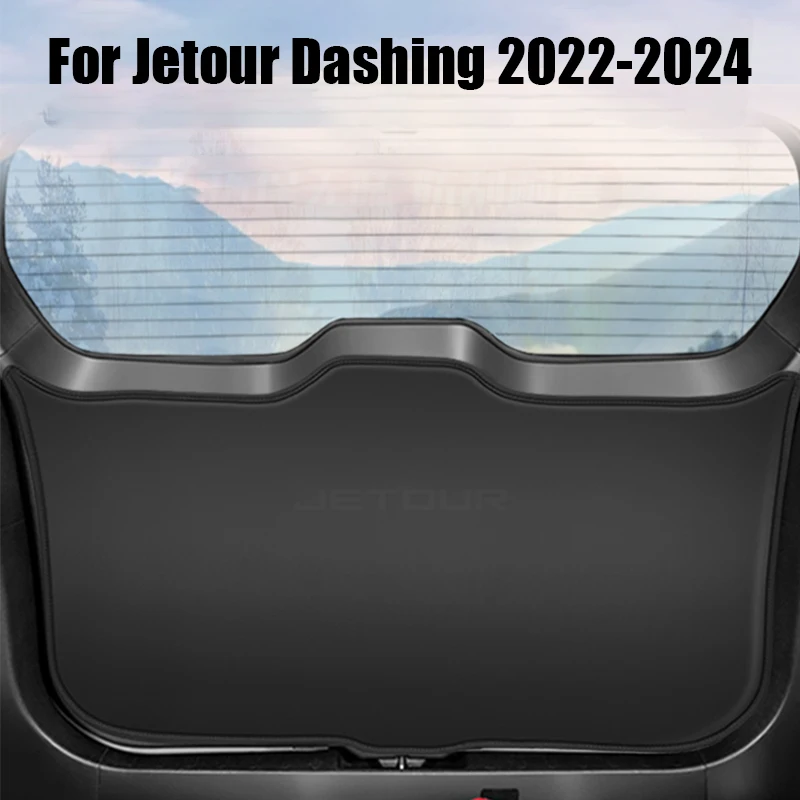 Trunk protection pad tailgate protection pad tailgate collision protection sticker For Jetour Dashing 2022 2023 2024