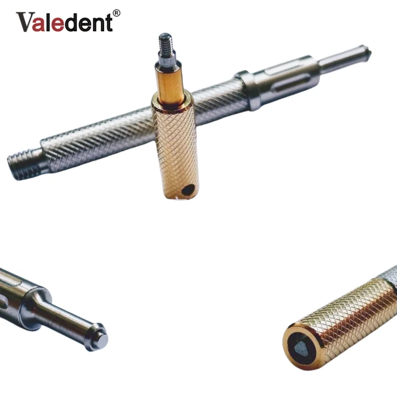 Dental Implant 3 in 1 Dental Locator Core Tool Metal Handle Tool Insert Drivers for Various Types of Torque Wrenches Available