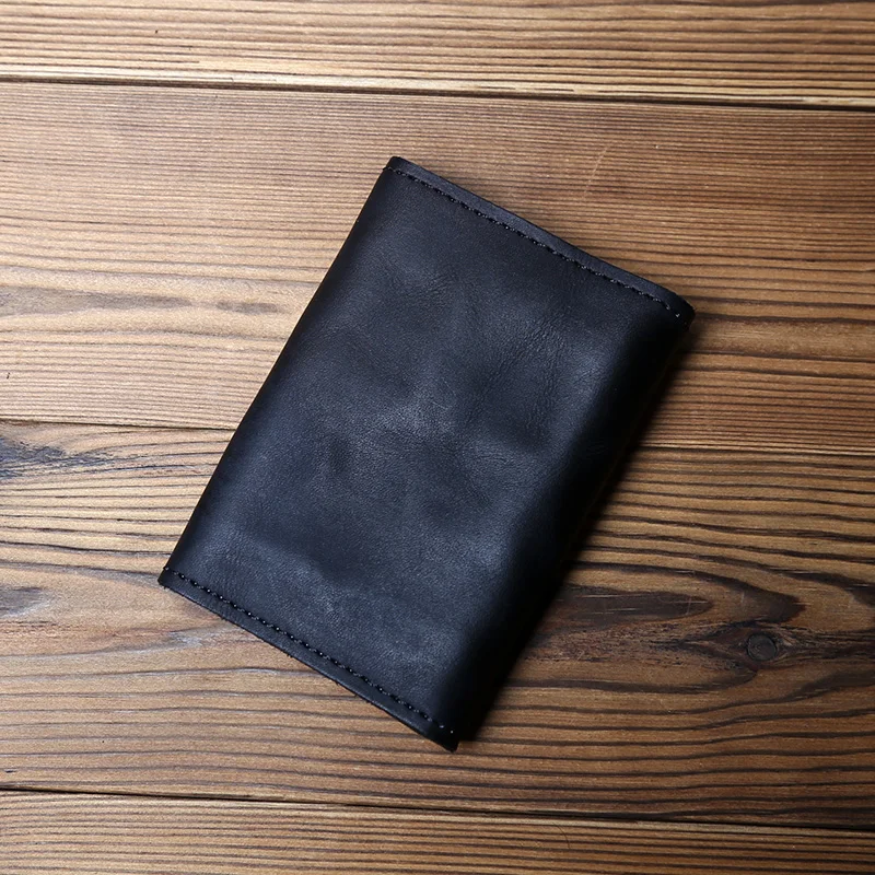 Nzpj Retro Leder Herren Karten paket natürliche Rindsleder Wechsel paket Schlüssel tasche Damen Bankkarte Pack Führerschein paket – Detail 15