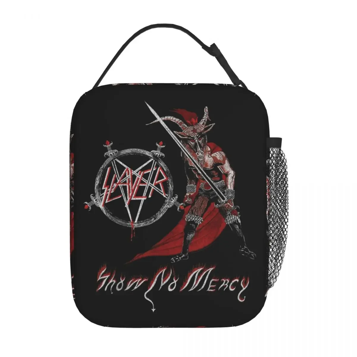 Slayers Heavy Metal Rock Band Insulated Lunch Bag for Work School Resuable Thermal Cooler Lunch Box Women Children