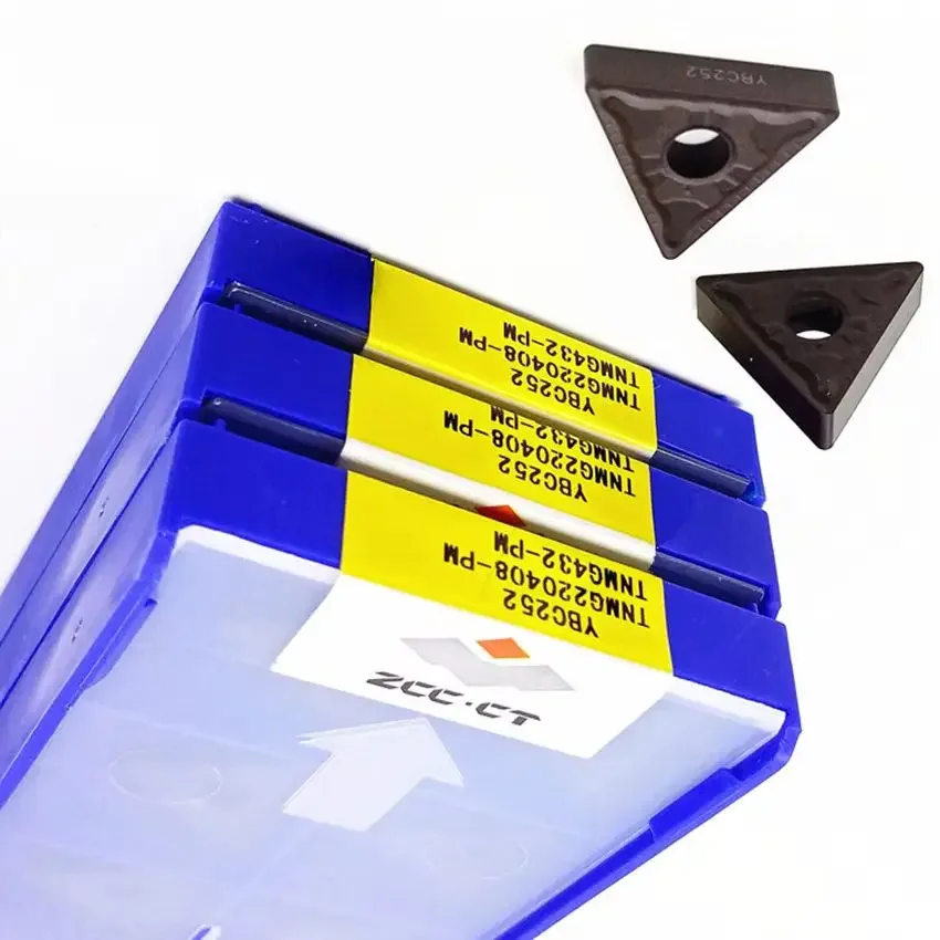 

TNMG220408-PM YBC251/TNMG220412-PM YBC251/TNMG220408-PM YBC252/TNMG220412-PM YBC252 ZCC.CT CNC blade carbide inserts 10pcs/box