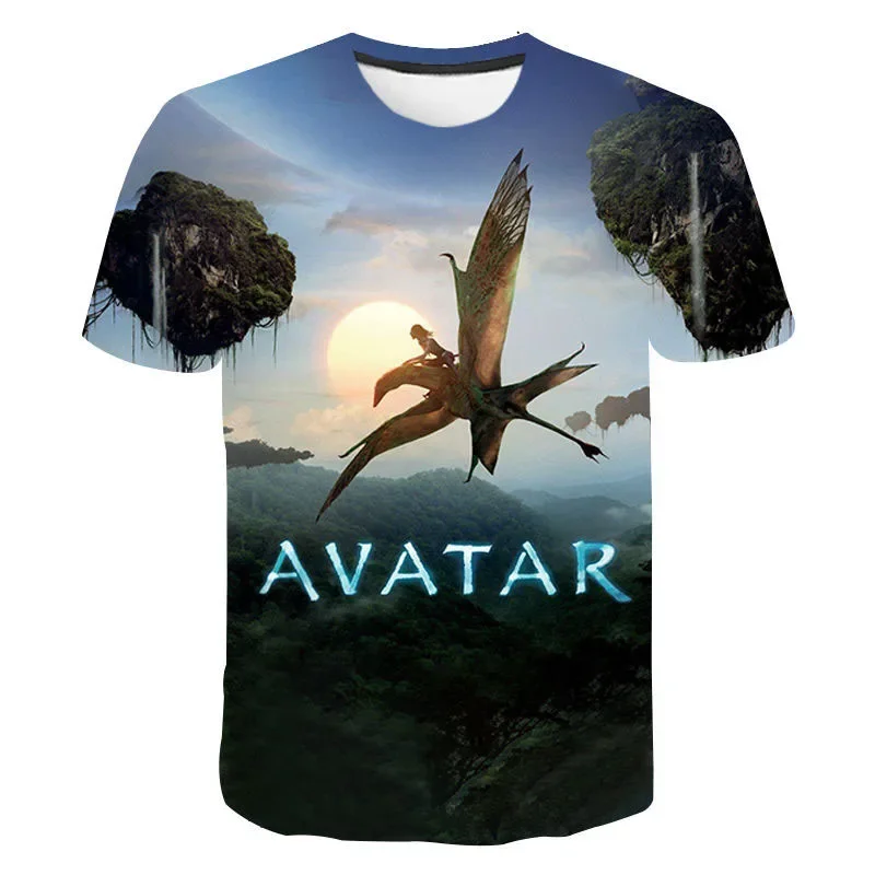 Disney Avatar T-Shirts Movies 3D Print Streetwear Men Women Casual Fashion Oversized T Shirt Kids Boys Girls Tees Tops Clothing