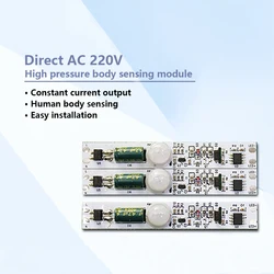 DC5V Hochspannung sensor des menschlichen Körpers Infrarot sensor verdeckt intelligentes Steuer modul Pir Bewegungs sensor Schalter modul