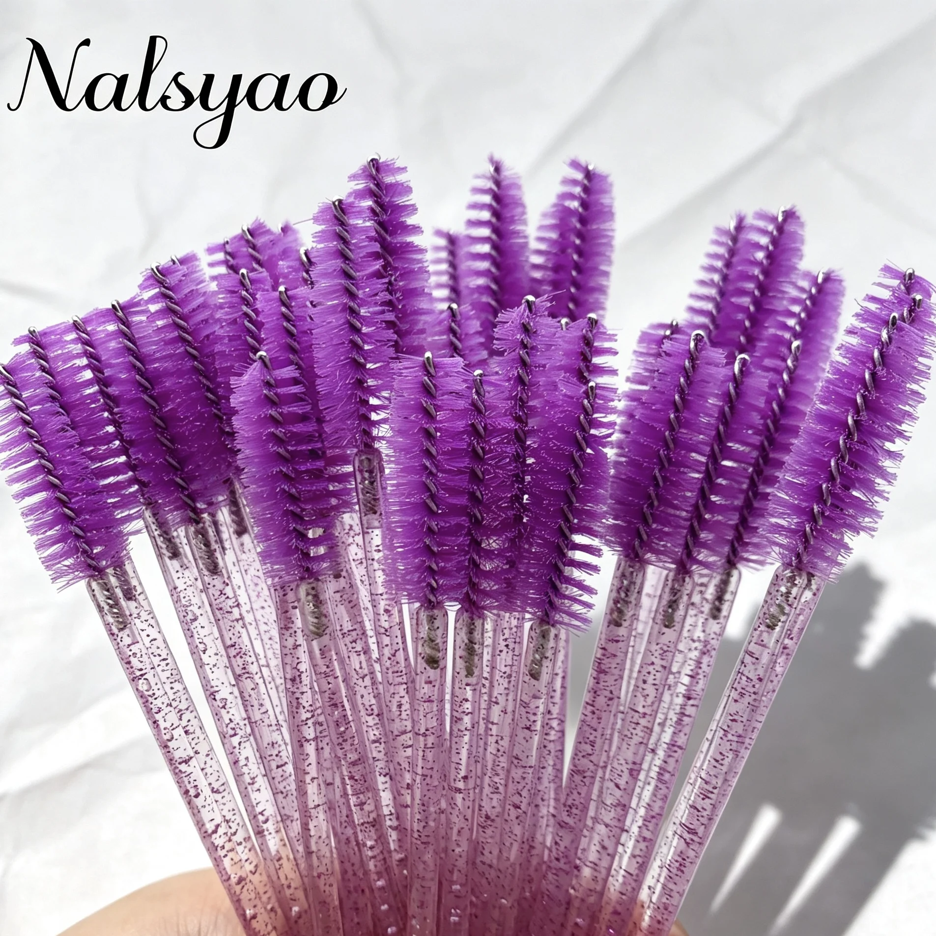 Applicator Propeller Eyebrow Makeup Brushes Set 200Pcs Eyelash Extension Disposable Eyelash Brush Mascara Stick Makeup Tools