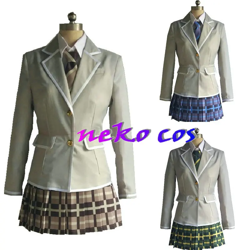 

nekocos Anime BanG Dream! Takamatsu Tomori Togawa Sakiko Anon Chihaya It's MyGO JK School Uniform Skirt Cosplay costume