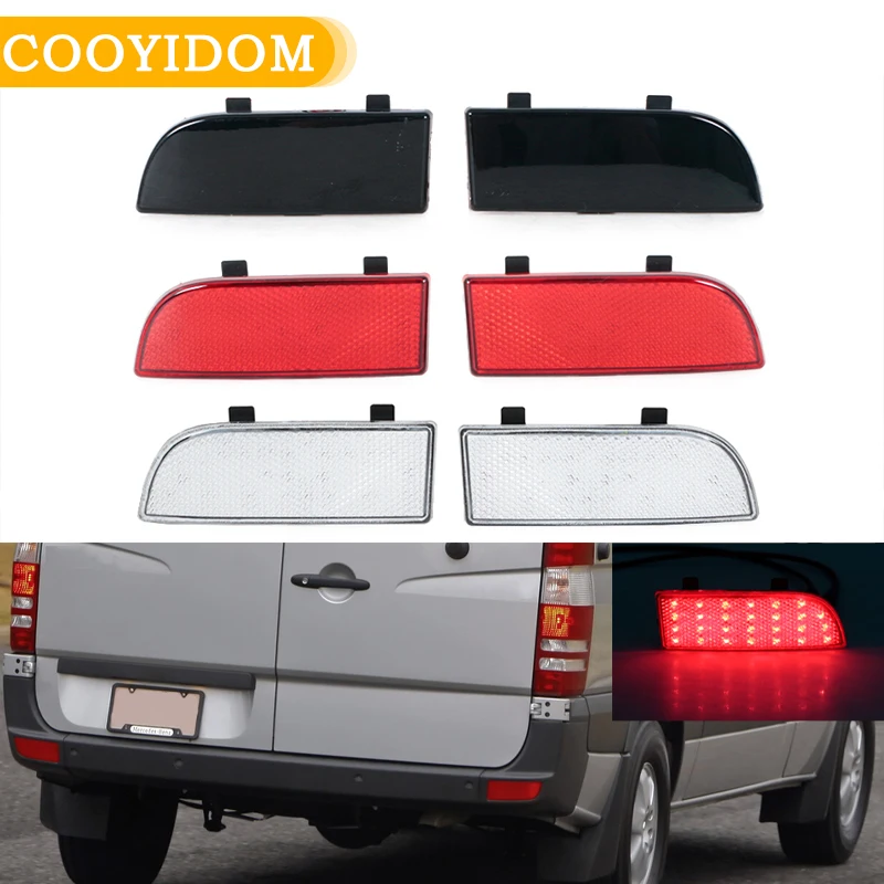 

1 Pair LED Rear Bumper Lights For Mercedes-Benz Sprinter W906 2006-2016 Rear Tail Brake Lamp Reflector Light Car Accessories
