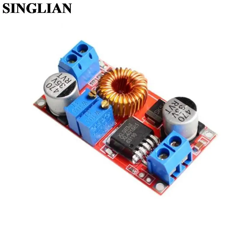 Constant Current Constant Voltage And High Current 5A Lithium Ion Battery Charging LED Driving Power Module