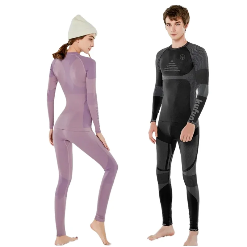 

Натуральный лыжный быстросохнущий костюм, пот и тепло, профессиональное компрессионное нижнее белье для альпинизма на открытом воздухе