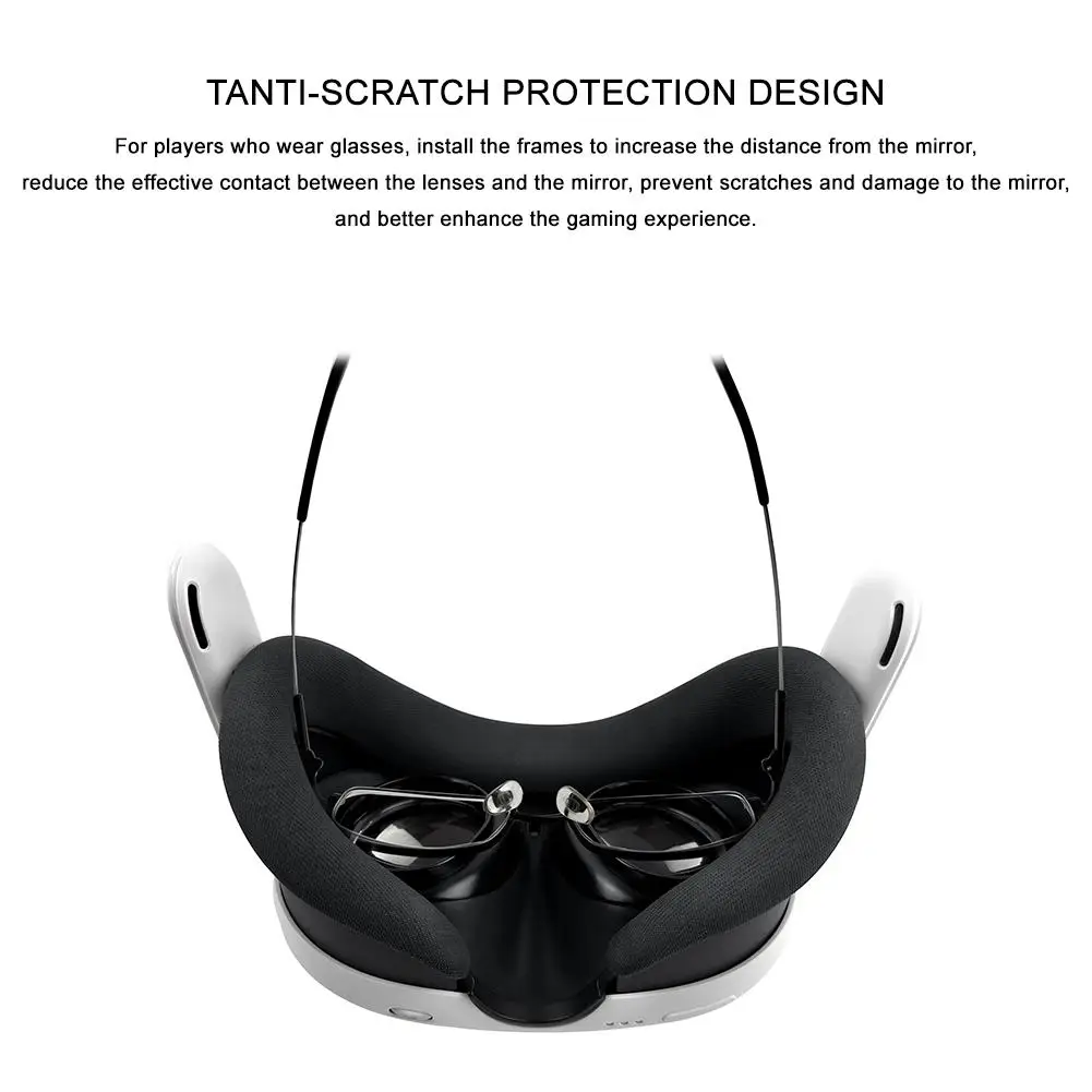 For Meta Quest 3 VR Glasses Lens Protector Frame VR Headset Mirror Anti-scratch Lens Protective Cover Frame For Meta Quest 3 New