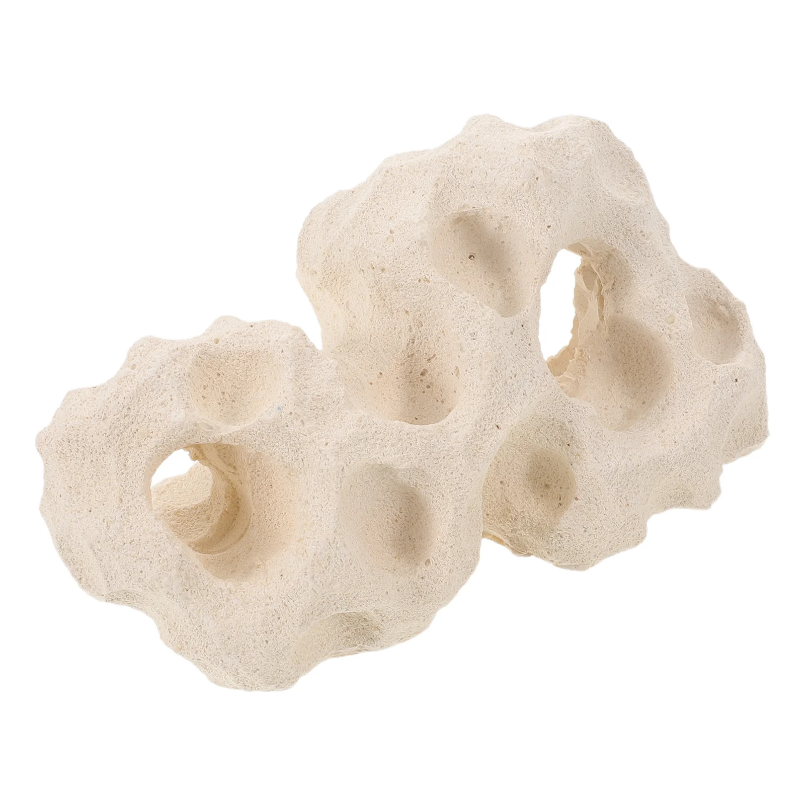 

Ceramic Rockery Decor for Fish Tank Aquascaping - Artificial Landscape Rocks Ornament for Indoor Outdoor Micro Scenery Setup and