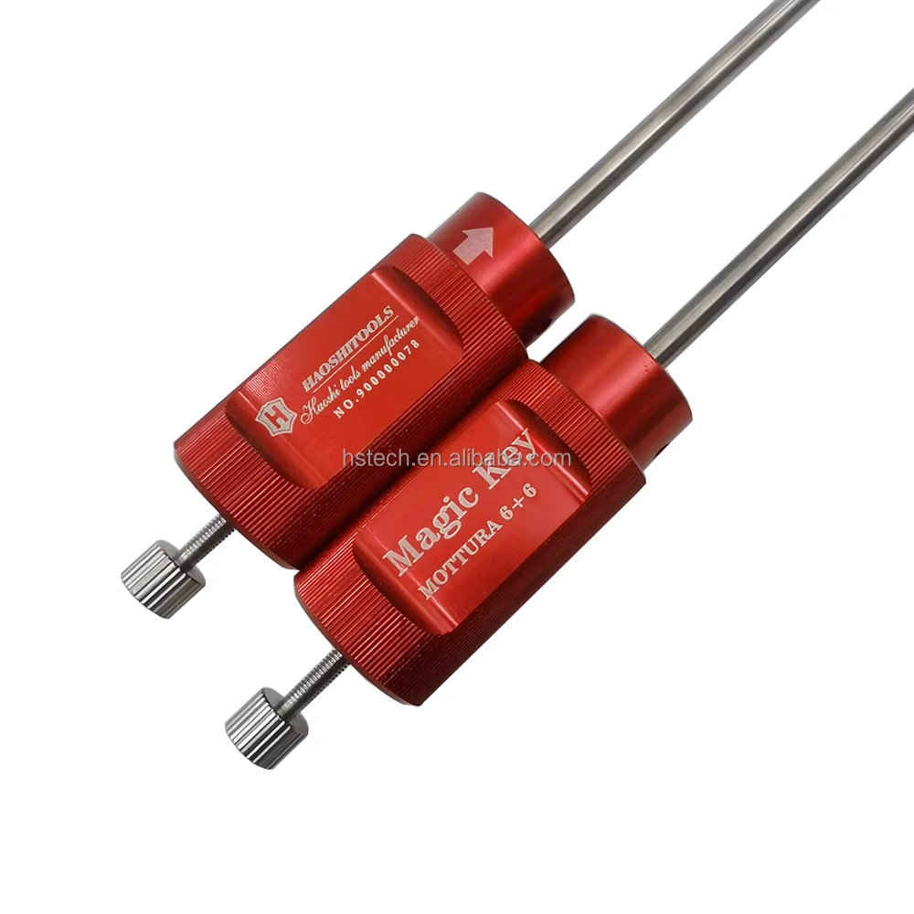 กุญแจอัตโนมัติลดราคาพิเศษ สำหรับกุญแจแบบ Double Bit ชุดถอดรหัสกุญแจ ชุดอุปกรณ์ช่างกุญแจ ชุดเปิดกุญแจ Mottura 6+6