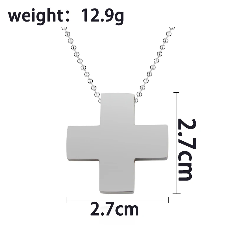 Collier pendentif croix en acier inoxydable pour hommes et femmes, Anime japonais, collier Evangelion, OligKatsuragi Misato, bijoux cadeaux à la mode