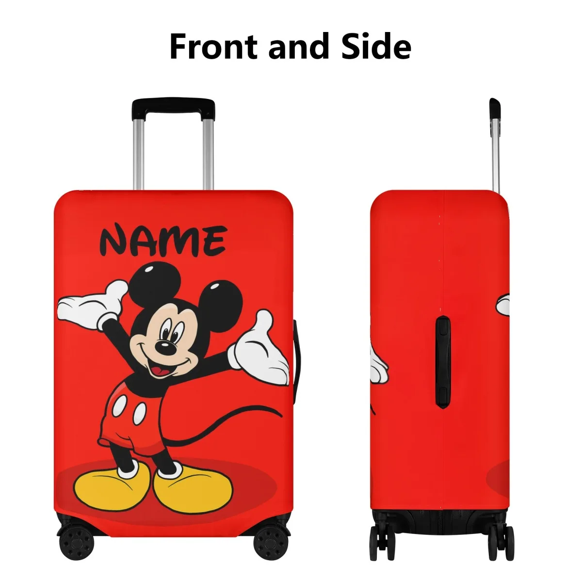 

Elastic suitcase protector for travel, perfect Valentine's gift for her, polyester, hand or dry cleaning