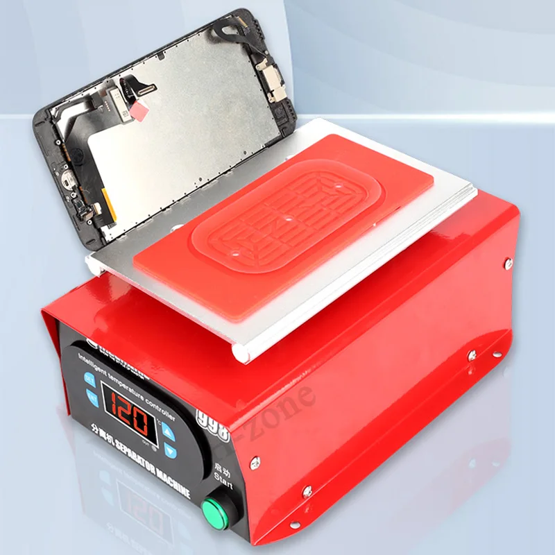 Monteur 998 Separator Machine Max 7 Inch Mobiele Telefoon Demonteren Ingebouwde Pomp Vacuüm Lcd Touchscreen Reparatie Tools