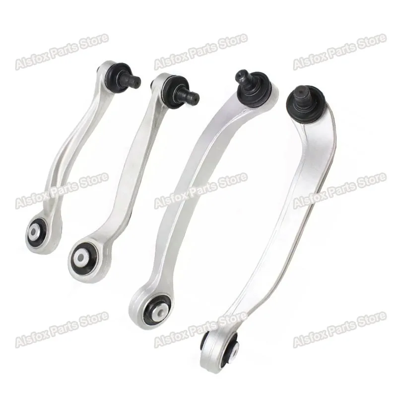 Control Arm Kits For Audi A6 C6 A6L 4F2 4FH 4F5 S8 A8 D3 Quattro Front Upper Frontward Rearward Set of 4 4E0407505 4E0407509