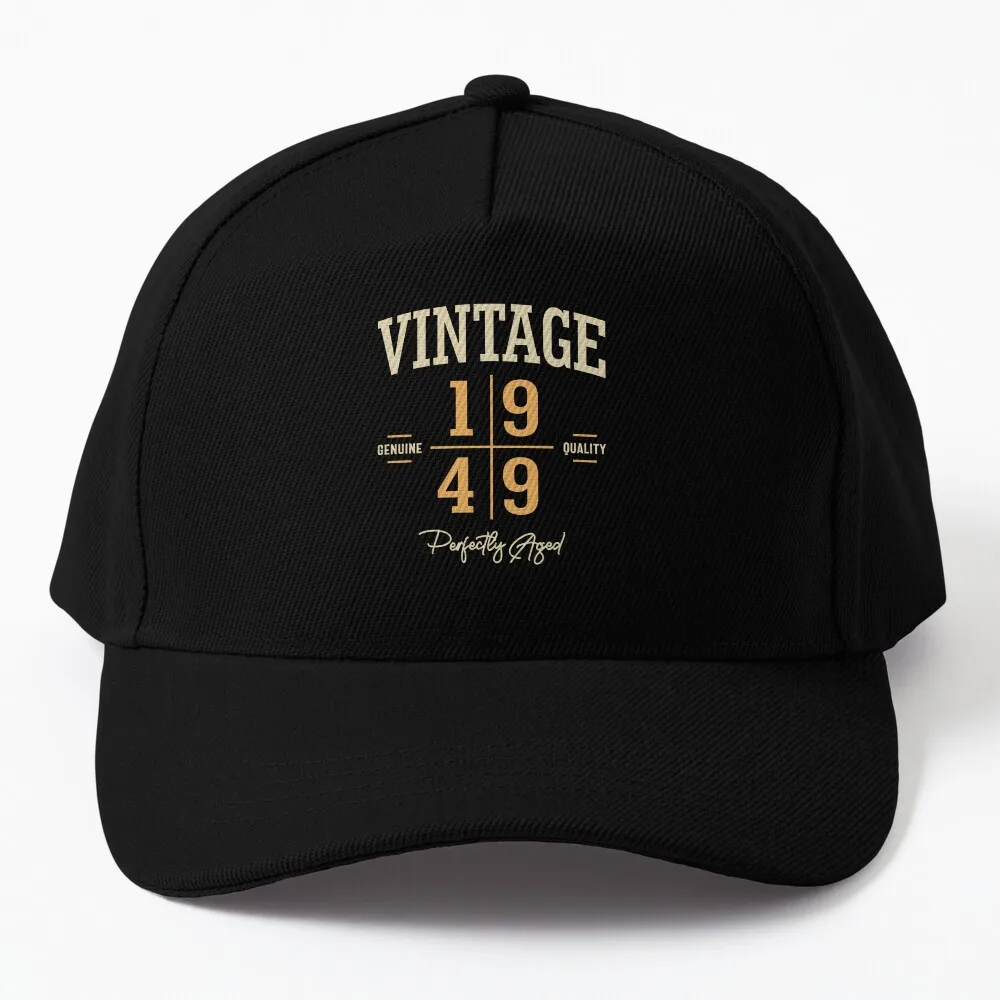 

Vintage 1949 74th Birthday Baseball Cap Trucker Cap Military Tactical Cap Trucker Hats beach hat Women's Hats 2024 Men's