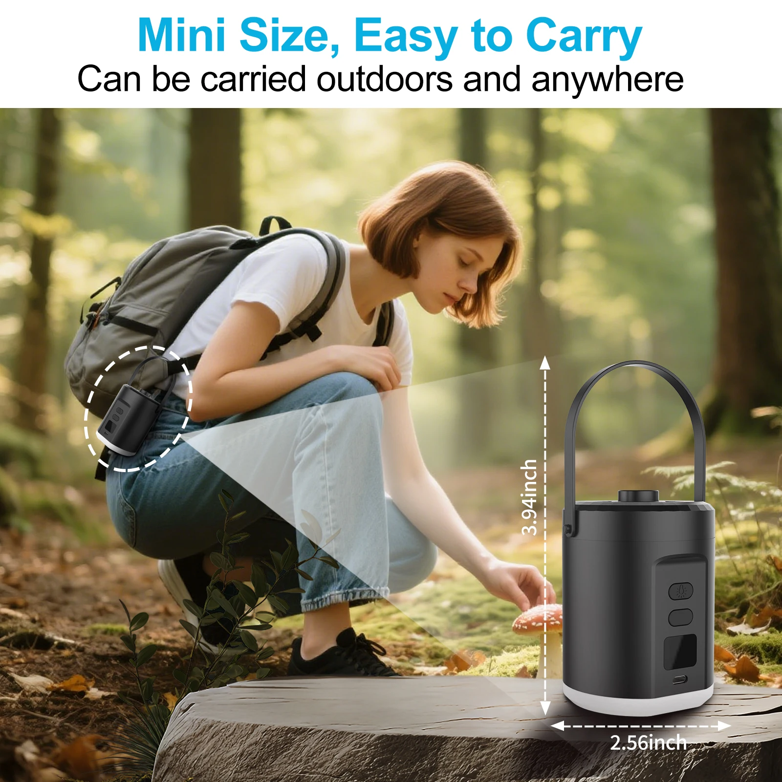 เครื่องสูบลมไฟฟ้าไร้สายแบบพกพา - Camp Pillow Compressible บทวิจารณ์และราคา